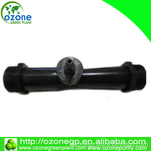 1~3m3/hr high efficent venturi injector tube with static mixer for ozone generator water